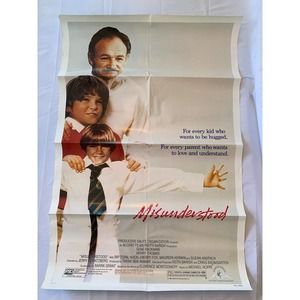 Misunderstood Original One Sheet Movie Poster - Folded - 1984 - Gene Hackman
